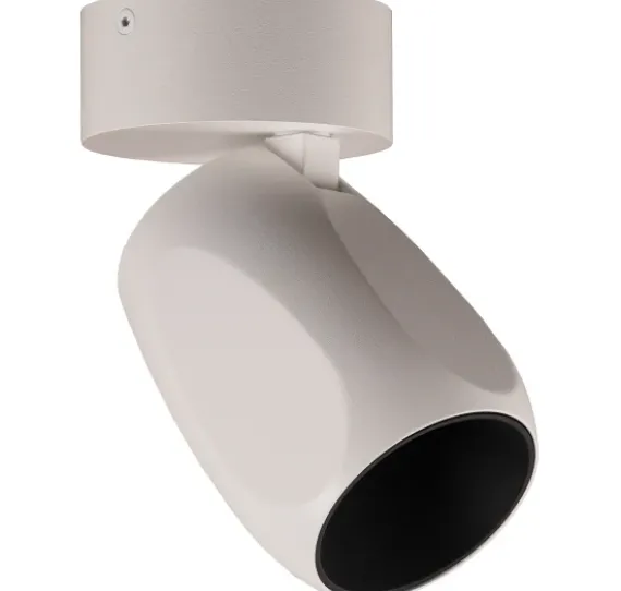 FACET W70 LED 2700K HVID PÅBYGNINGSSPOT