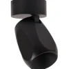 FACET W70 LED 2700K SORT PÅBYGNINGSSPOT