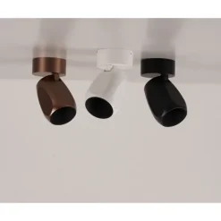 FACET W70 LED 2700K SORT PÅBYGNINGSSPOT