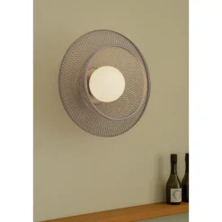 FARADAY MEDIUM LOFT/VÆGLAMPE STÅL