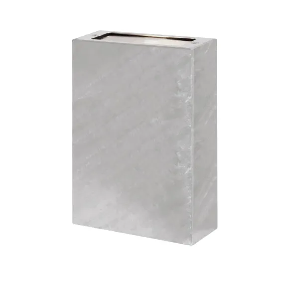 Fjong Væglampe (galvaniseret stål) - Dansk, robust design til udendørs belysning