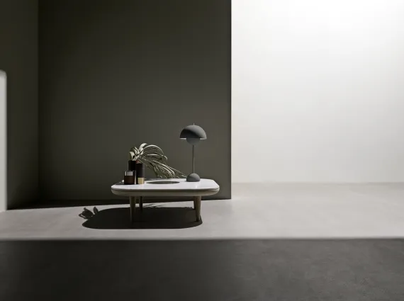 FLOWERPOT - BORDLAMPE VP3 - MAT MØRKEGRÅ