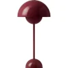FLOWERPOT VP3 - BORDLAMPE - DARK PLUM