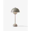 FLOWERPOT VP3 - BORDLAMPE - GREY BEIGE