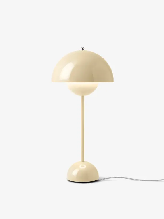 FLOWERPOT VP3 - BORDLAMPE - IVORY