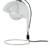 FLOWERPOT VP4 - BORDLAMPE - KROM PLATED