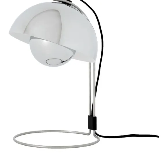 FLOWERPOT VP4 - BORDLAMPE - KROM PLATED