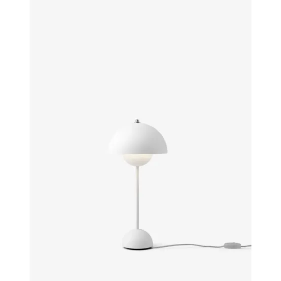 FLOWERPOT VP3 - BORDLAMPE - MAT HVID