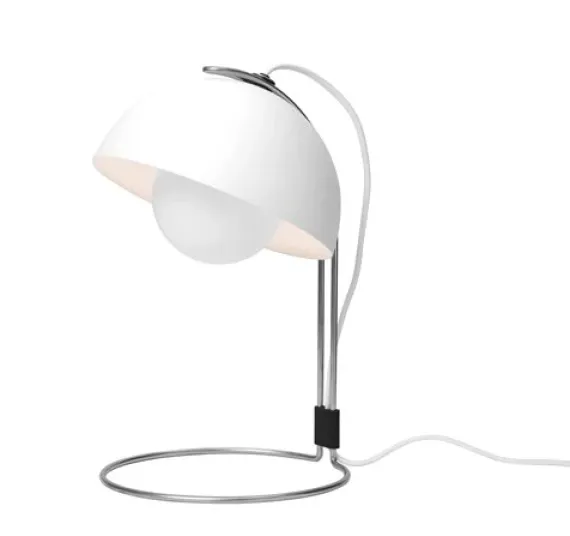 FLOWERPOT VP4 - BORDLAMPE - MAT HVID