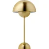 FLOWERPOT VP3 - BORDLAMPE - MESSING PLATED