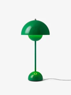 FLOWERPOT VP3 - BORDLAMPE - SIGNAL GREEN