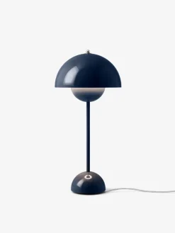 FLOWERPOT VP3 - BORDLAMPE - STEEL BLUE