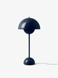 FLOWERPOT VP3 - BORDLAMPE - STEEL BLUE