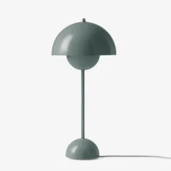 FLOWERPOT VP3 - BORDLAMPE - STONE BLUE