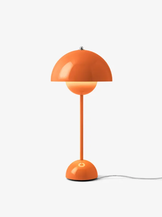 FLOWERPOT VP3 - BORDLAMPE - ZESTY ORANGE