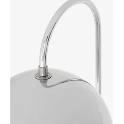 FLOWERPOT VP12 - GULVLAMPE - CHROME
