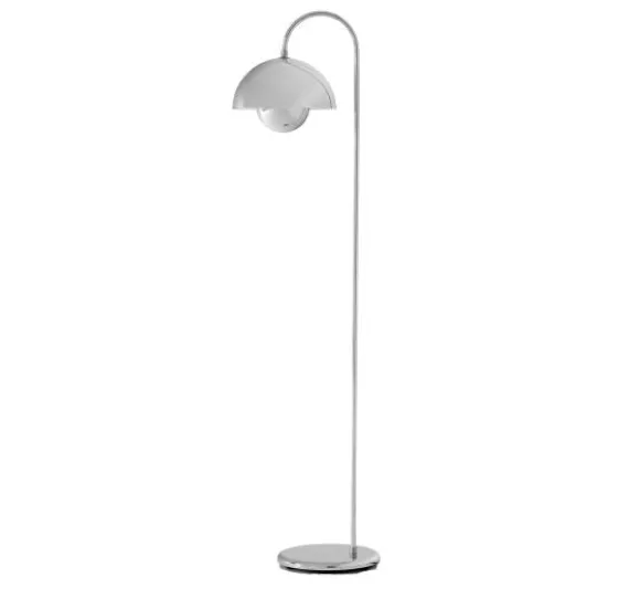 FLOWERPOT VP12 - GULVLAMPE - CHROME