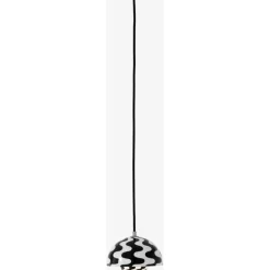 FLOWERPOT VP10 - PENDEL Ø16 - SORT/HVID