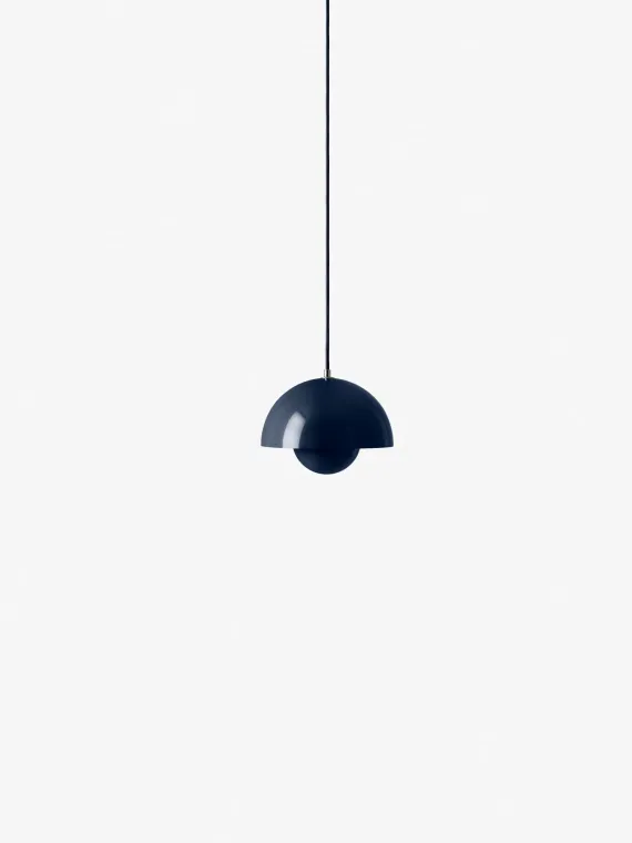 FLOWERPOT VP1 - PENDEL - STEEL BLUE