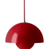 FLOWERPOT VP1 - PENDEL - VERMILION RØD