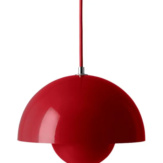 FLOWERPOT VP1 - PENDEL - VERMILION RØD