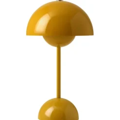 FLOWERPOT VP9 - PORTABLE BORDLAMPE - MUSTARD