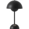 FLOWERPOT VP9 - PORTABLE BORDLAMPE - MAT SORT