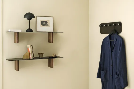 FLOWERPOT VP9 - PORTABLE BORDLAMPE - MAT SORT