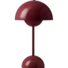 FLOWERPOT VP9 - PORTABLE BORDLAMPE - DARK PLUM
