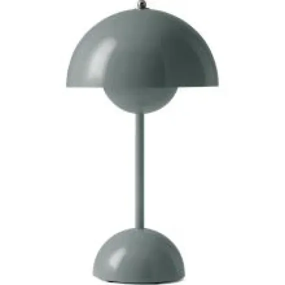 FLOWERPOT VP9 - PORTABLE BORDLAMPE - STONE BLUE