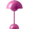 FLOWERPOT VP9 - PORTABLE BORDLAMPE - TANGY PINK