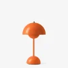 FLOWERPOT VP9 - PORTABLE BORDLAMPE- ZESTY ORANGE