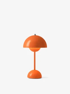 FLOWERPOT VP9 - PORTABLE BORDLAMPE- ZESTY ORANGE