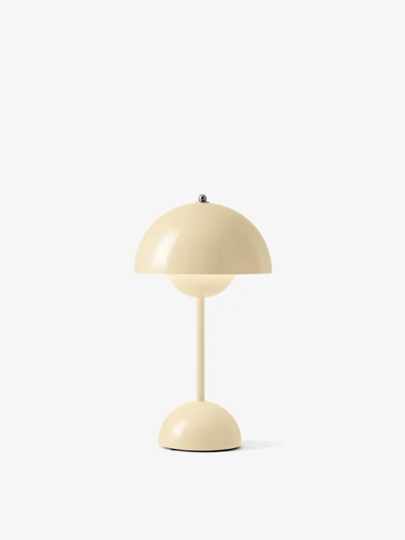FLOWERPOT VP9 - PORTABLE BORDLAMPE- IVORY