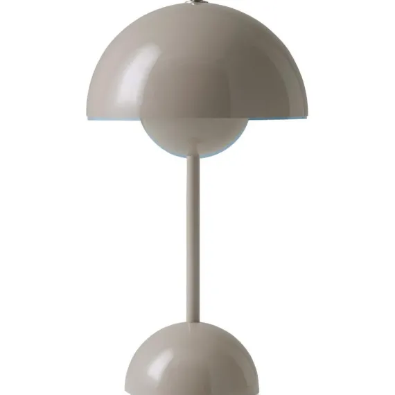 FLOWERPOT VP9 - PORTABLE BORDLAMPE - GREY BEIGE