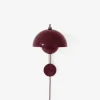FLOWERPOT VP8 - VÆGLAMPE - DARK PLUM