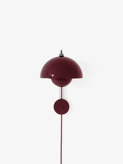 FLOWERPOT VP8 - VÆGLAMPE - DARK PLUM