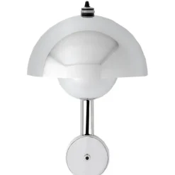FLOWERPOT VP8 - VÆGLAMPE - KROM PLATED