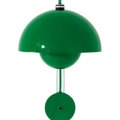 FLOWERPOT VP8 - VÆGLAMPE - SIGNAL GRØN