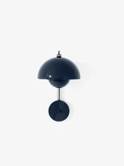 FLOWERPOT VP8 - VÆGLAMPE - STEEL BLUE