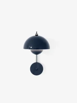 FLOWERPOT VP8 - VÆGLAMPE - STEEL BLUE