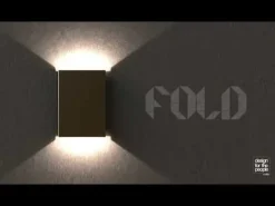 Fold 15 Væglampe - Messing LED (Nordlux)