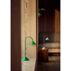 GRASP BORDLAMPE H47 GRØN PORTABLE