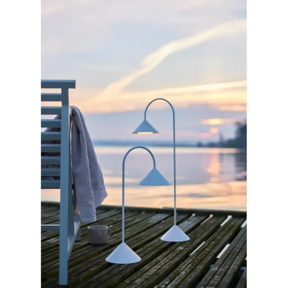 Grasp Bordlampe H47 Mat Hvid Portable
