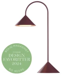 GRASP BORDLAMPE H47 MAT RØD PORTABLE - Frandsen
