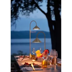 GRASP BORDLAMPE H72 MESSING PORTABLE - Frandsen