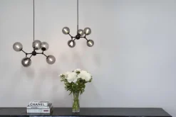 HALO DESIGN ATOM MINI SMOKE LYSEKRONE