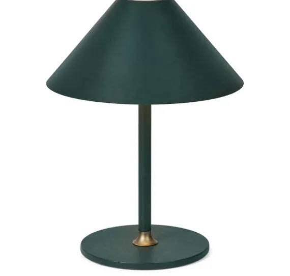 HYGGE BORDLAMPE Ø19 DYB GRØN BATTERI LED