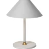 HYGGE BORDLAMPE Ø19 VARM GRÅ BATTERI LED