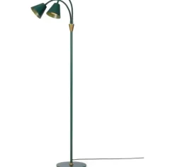 HYGGE GULVLAMPE 2 DYB GRØN GU10